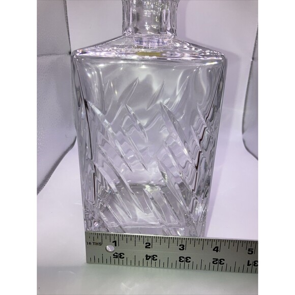 Full Lead Crystal Decanter and Stopper Regent Collection Handmade In Yugoslavia - Picture 12 of 13
